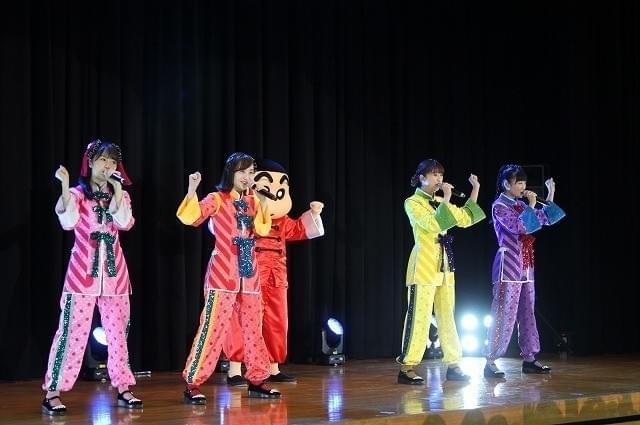 ももクロ＆しんのすけ、JKのパンチラに食いつく「見えたよ今！」