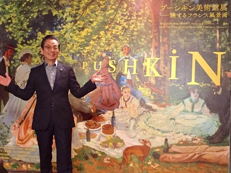 水谷豊、フランス風景画にうっとり「素晴らしい旅をした気分」