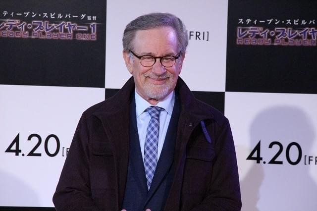 13年ぶり来日スピルバーグ、「レディ・プレイヤー1」の“ボスキャラ”を明かす！