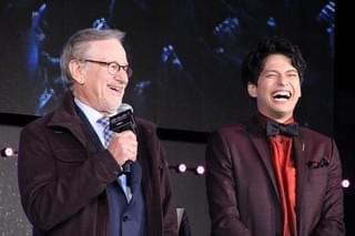 13年ぶり来日スピルバーグ、「レディ・プレイヤー1」の“ボスキャラ”を明かす！