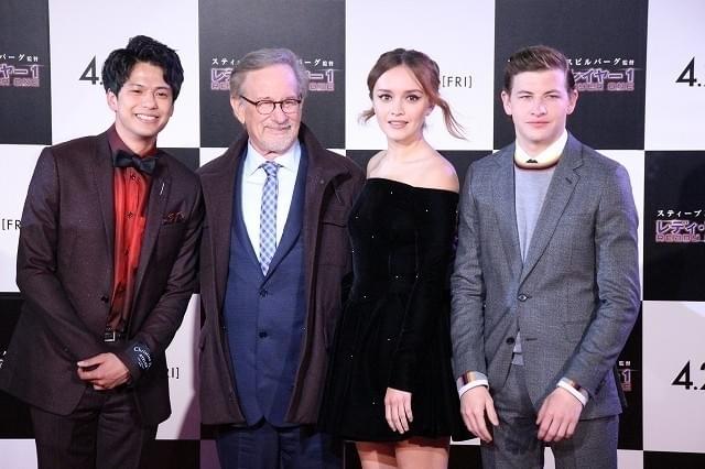 13年ぶり来日スピルバーグ、「レディ・プレイヤー1」の“ボスキャラ”を明かす！