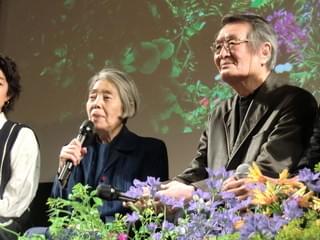 樹木希林、山崎努主演作「モリのいる場所」夫婦役での初共演に感激