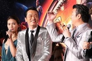 「アベンジャーズ」声優・米倉涼子、山寺宏一＆加藤浩次らガーディアンズメンバーに対抗意識？