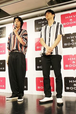 健太郎＆山田裕貴にハプニング!? 衣装が“縦縞”で被る「素材まで一緒」