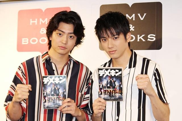 健太郎＆山田裕貴にハプニング!? 衣装が“縦縞”で被る「素材まで一緒」