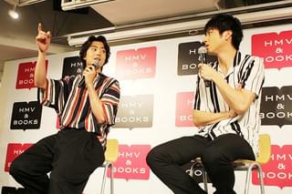 健太郎＆山田裕貴にハプニング!? 衣装が“縦縞”で被る「素材まで一緒」