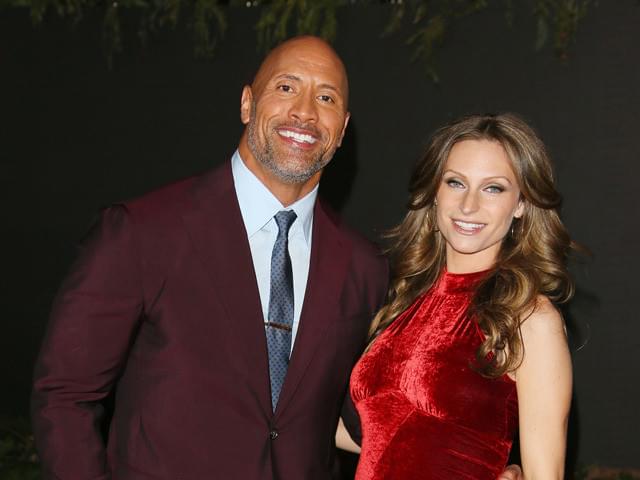 ドウェイン・ジョンソンと恋人ローレン・ハシアン