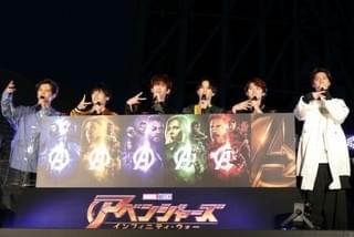 「アベンジャーズ」×「超特急」スカイツリー点灯式に天龍源一郎が乱入！