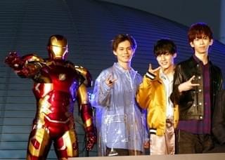 「アベンジャーズ」×「超特急」スカイツリー点灯式に天龍源一郎が乱入！