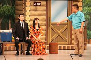 菅田将暉＆土屋太鳳に“笑いの神”が降臨！「となりの怪物くん」PRで吉本新喜劇初出演