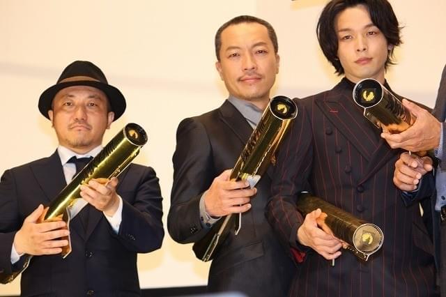 役所広司「孤狼の血」公開に万感の表情 松坂桃李「忘れられない作品」