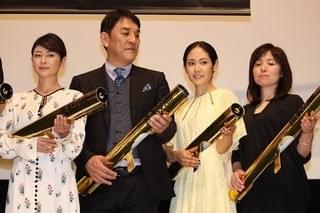 役所広司「孤狼の血」公開に万感の表情 松坂桃李「忘れられない作品」