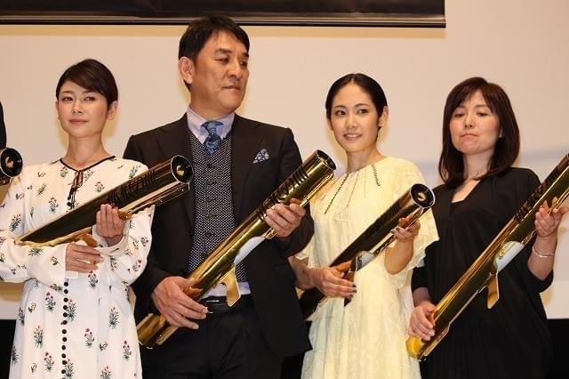 役所広司「孤狼の血」公開に万感の表情 松坂桃李「忘れられない作品」