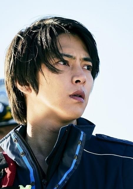 撮影現場が報道陣にお披露目