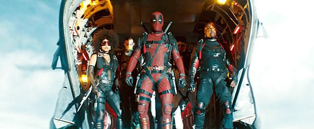 「デッドプール2」の一場面