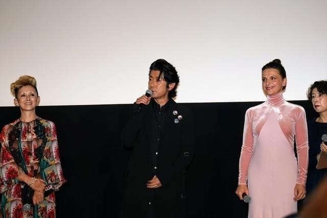 J・ビノシュ「Vision」公開祝し登壇！河瀬直美監督は「万引き家族」PR