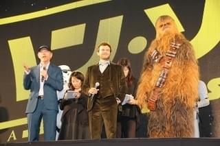 「ハン・ソロ」主演俳優＆R・ハワード監督、ファンサービス1時間！1000人が大熱狂
