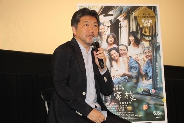 「万引き家族」是枝裕和監督、安藤サクラの身に起こった“反射”に心躍らす