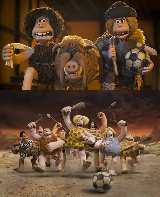 原始人たちが命懸けのサッカー特訓！「アーリーマン」本編シーン初公開