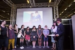 中条あやみ＆佐野勇斗「3D彼女」引っさげパリ・Japan EXPOに登場！