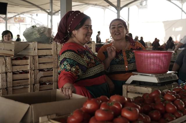 タシケントのバザール