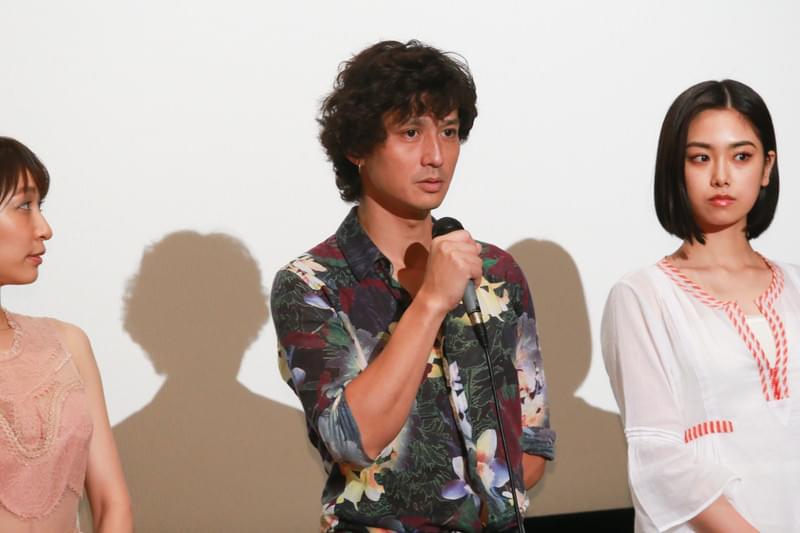 安藤政信、鬼才・矢崎仁司監督との12年ぶりのタッグ作の初日に感無量