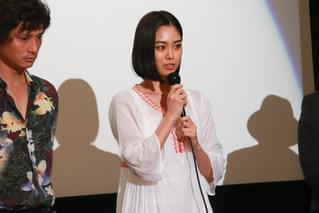 安藤政信、鬼才・矢崎仁司監督との12年ぶりのタッグ作の初日に感無量