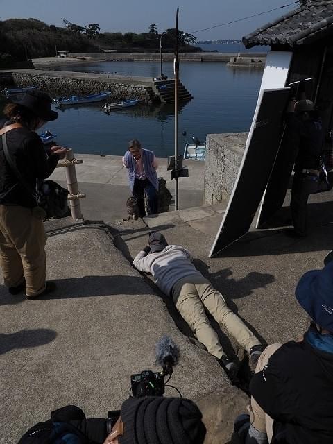 ビジュアル撮影風景