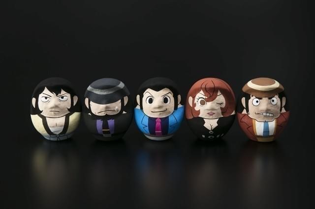 「ルパン三世」の各キャラが“白河だるま”に変身