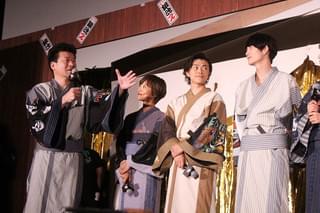 小栗旬「銀魂2」の感想は「尺が長かった」!? 福田雄一監督が大慌て「すげえ汗かいたわ！」