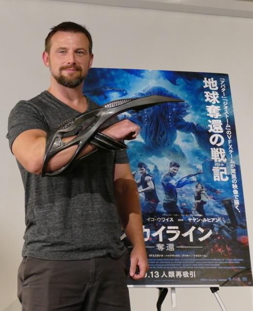 学生たちにエールをおくったリアム・オドネル監督