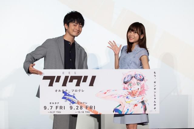 水瀬いのり（右）と福山潤