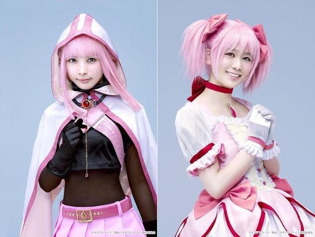 環いろは（柿崎芽実）と鹿目まどか（丹生明里）