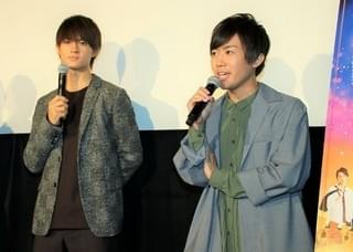 「3D彼女」アニメ＆映画キャストが対面 佐野勇斗、芹澤優＆上西哲平に「チュー多いですね」
