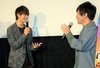 「3D彼女」アニメ＆映画キャストが対面 佐野勇斗、芹澤優＆上西哲平に「チュー多いですね」