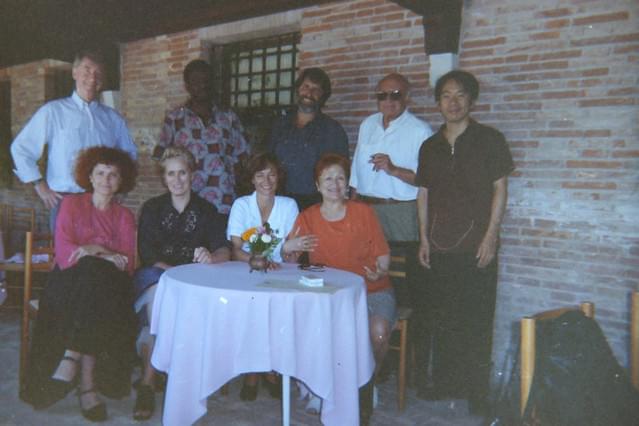 ベネチア国際映画祭で審査員を務めた際の 貴重なショット