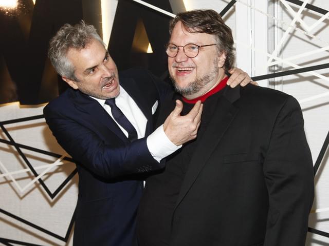 アルフォンソ・キュアロン監督と ギレルモ・デル・トロ監督