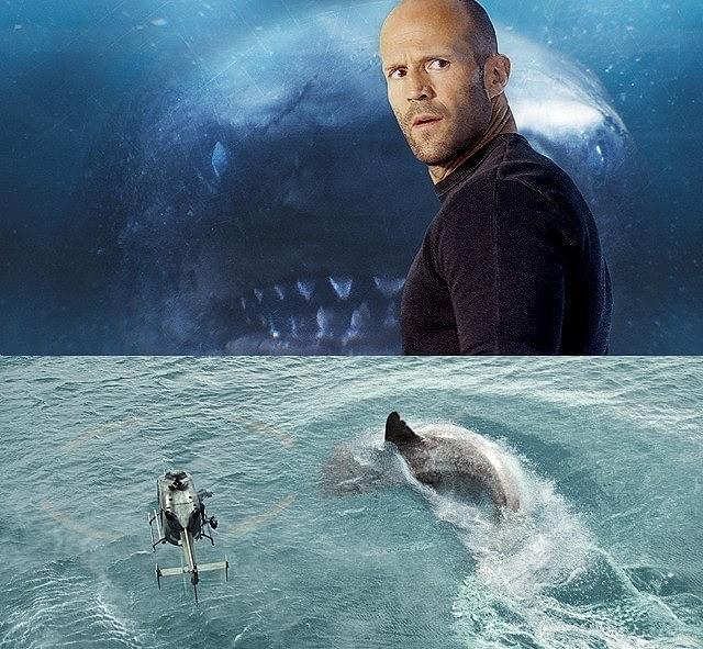 深海レスキューのプロを演じている ジェイソン・ステイサム