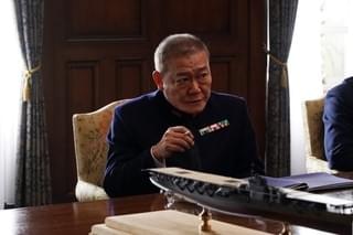 舘ひろし、俳優人生初の丸刈り！「アルキメデスの大戦」で山本五十六役