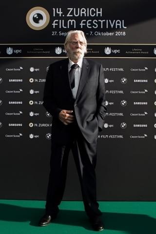 ドナルド・サザーランド、チューリッヒ映画祭で栄誉賞！茶目っ気たっぷりに謝意