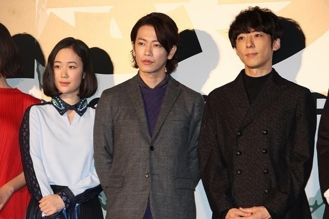 初日挨拶に臨んだ佐藤健、高橋一生ら