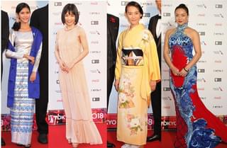 第31回東京国際映画祭 世界の美女が華やかな衣装で競演！