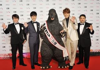 宮野真守＆櫻井孝宏、TIFFで“ゴジラポーズ” 関智一らは「PSYCHO-PASS」アピール