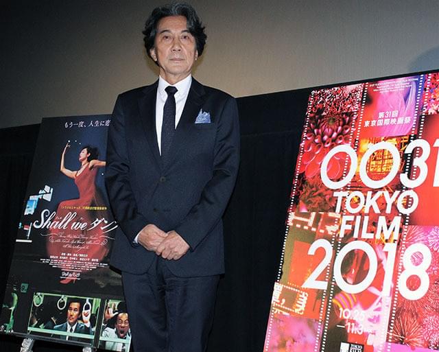 登壇した役所広司