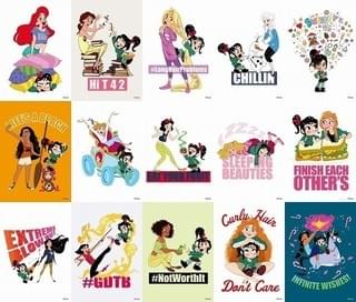 激レア！歴代ディズニープリンセスの“私服姿”公開