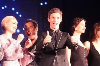 E・レッドメイン「日本の皆さんは最高」 J・ロウら「ファンタビ」キャストがお茶目に来日！