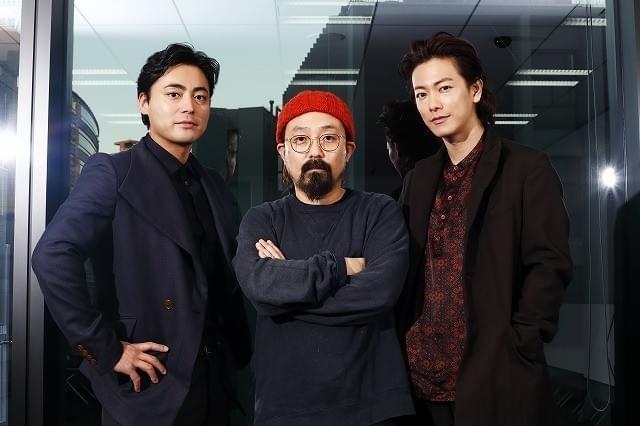 「ハード・コア」について語り合った (左から)山田孝之、山下敦弘監督、佐藤健