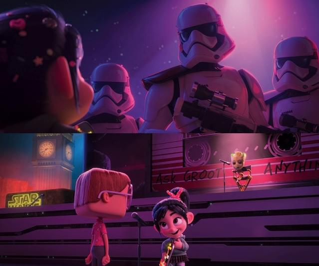 グルート、アイアンマン、ストームトルーパー！「シュガー・ラッシュ」続編、人気キャラ登場シーン公開