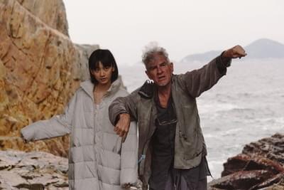 「宵闇真珠」撮影の一場面