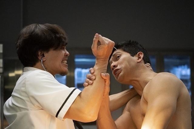 「マイル22」で重要参考人を演じた